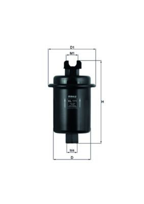 Filtro combustible Mahle Original KL110 precio, desde 11,07 EUR